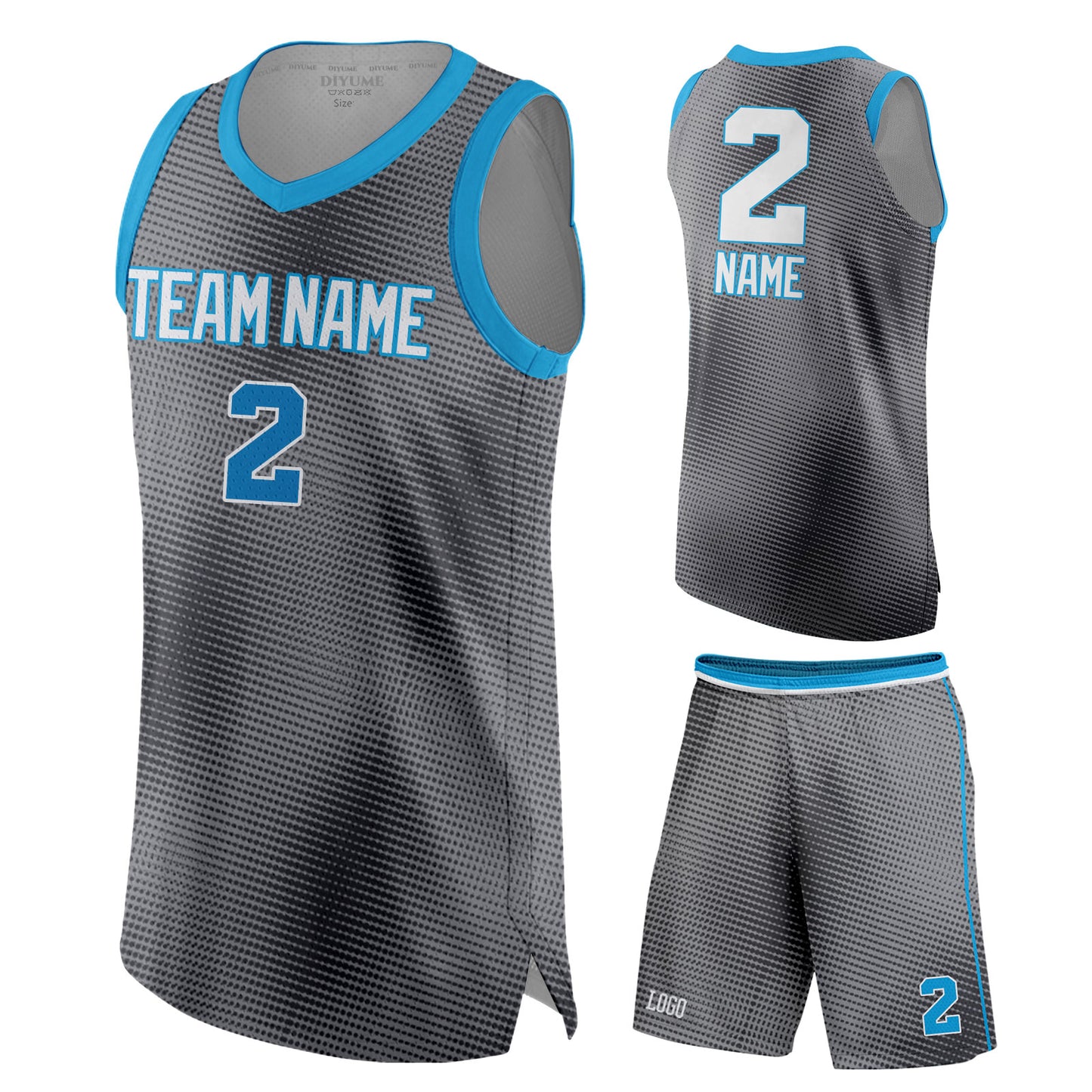 Custom Basketball Uniform Sleeveless T-shirts Shorts