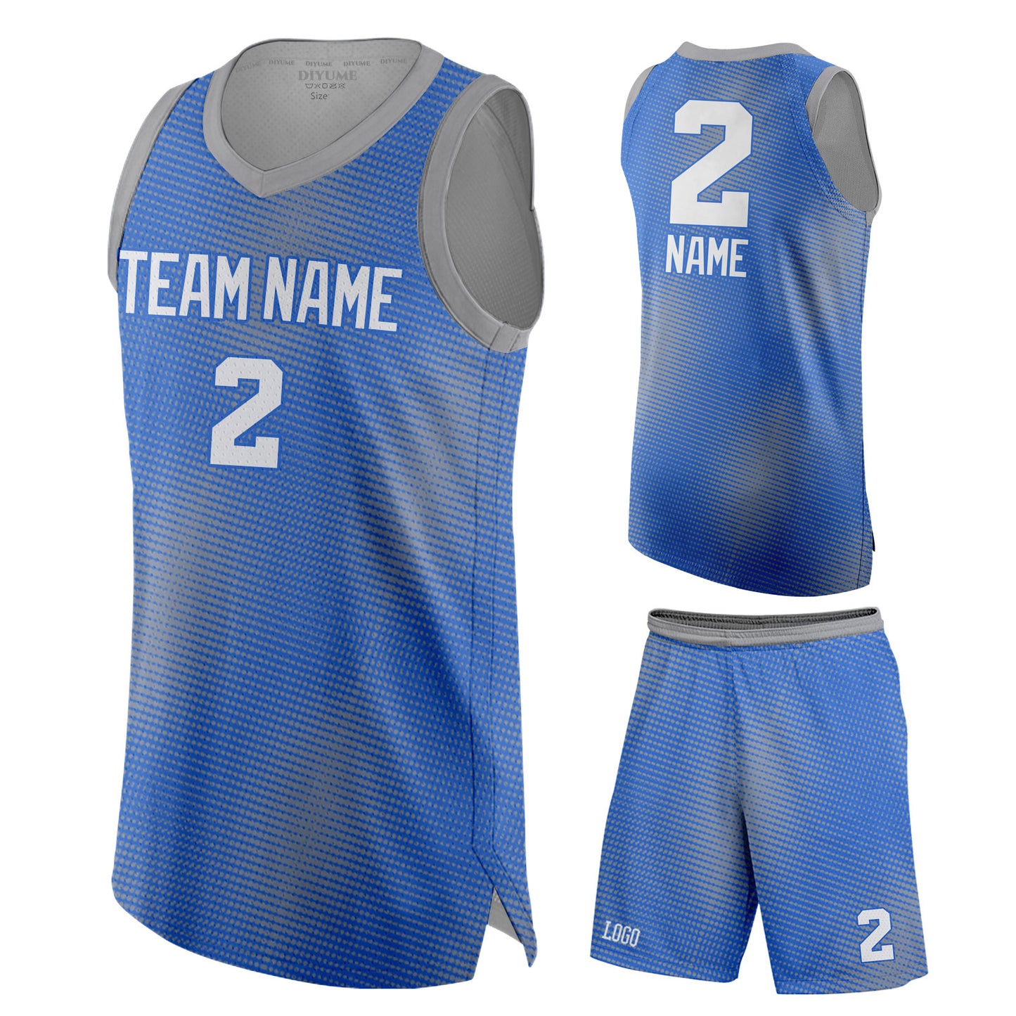 Custom Basketball Uniform Sleeveless T-shirts Shorts