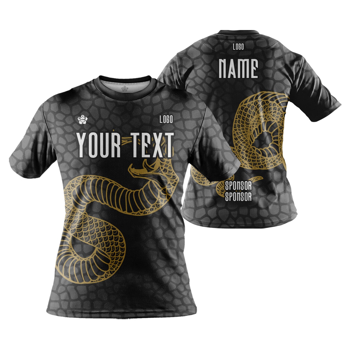 Custom Unisex Animals Series T-Shirt Sublimated Sports Jersey