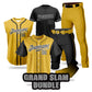 Custom Men Youth Baseball Jersey Sweatsuits 5 Piece