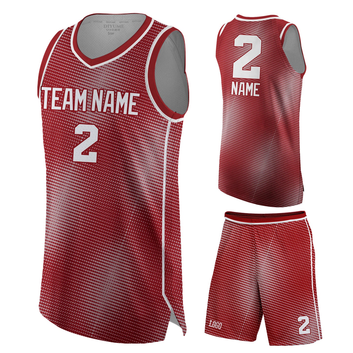 Custom Basketball Uniform Sleeveless T-shirts Shorts