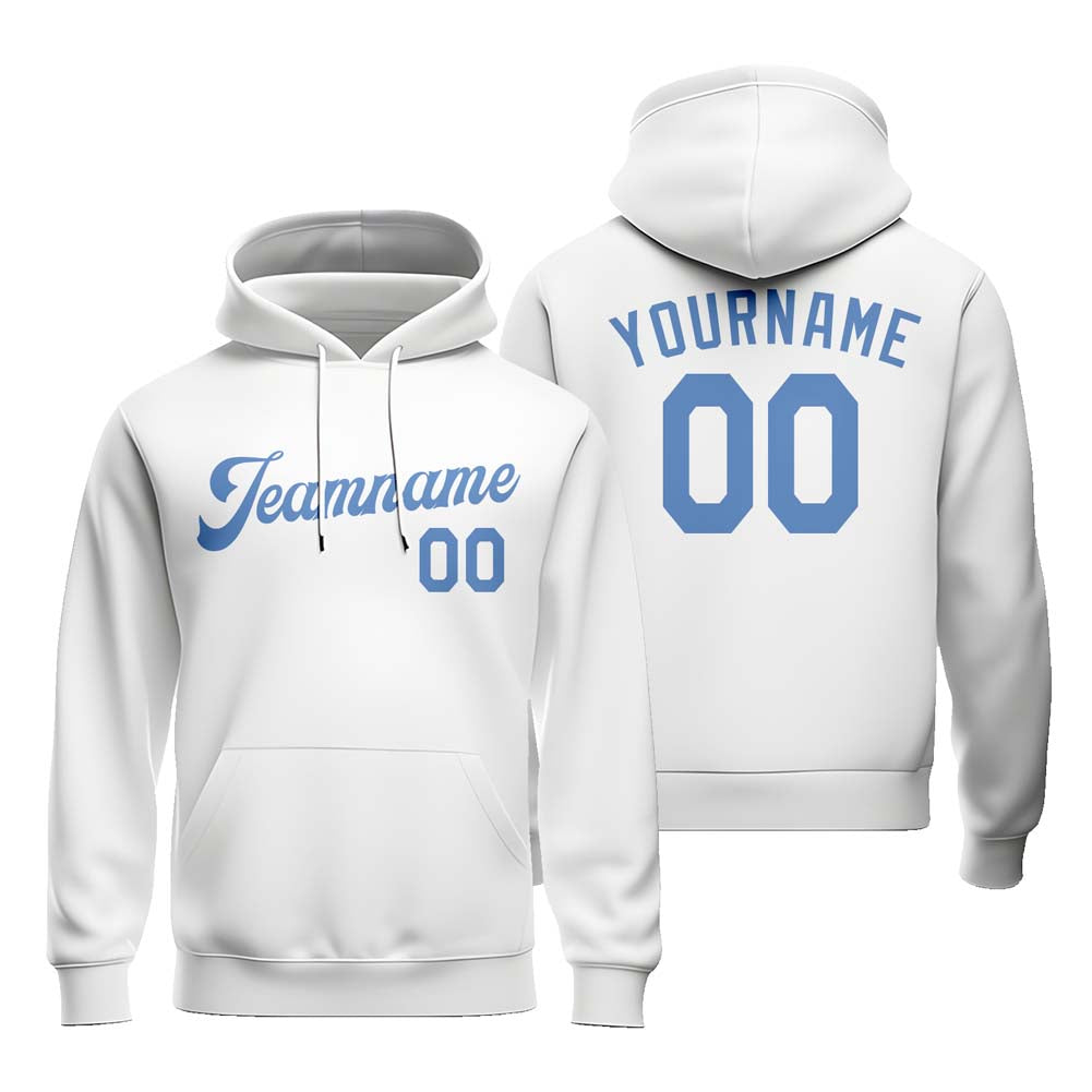 Custom Solid Color Unisex Hoodies Football Sweatshirt