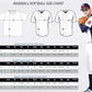 Baseball Jerseys Full Button Down Shirts Sports Uniforms