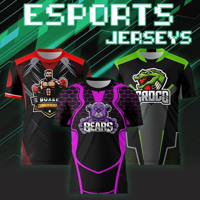 Custom E-sports Team Breathable Jersey