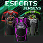 Custom E-Sports T-Shirt Quick Dry Game Uniform