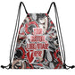 Personalized Drawstring Backpack Bag Gym Sackpack for Team
