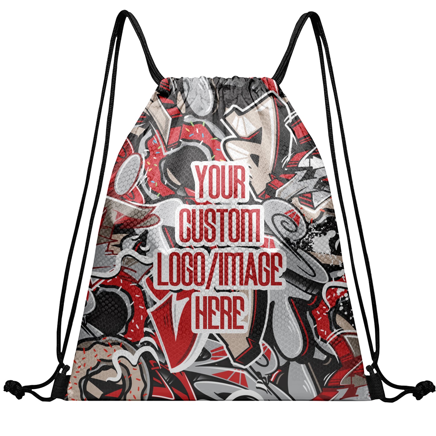 Personalized Drawstring Backpack Bag Gym Sackpack for Team