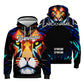 Custom Animal Graphic Hoodies Long Sleeve Sweatshirts