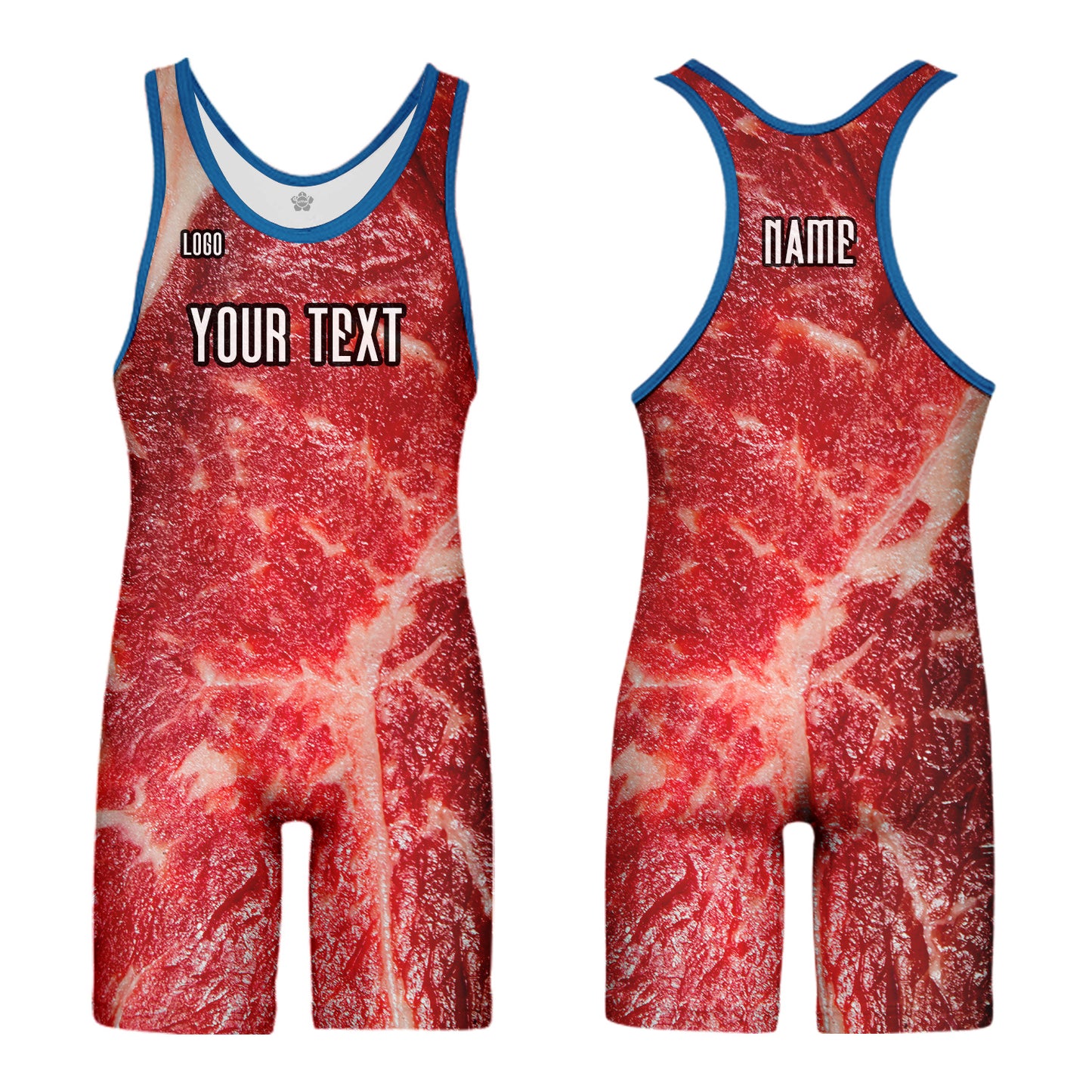 Custom Men Women Funny Athletic Wrestling Singlet