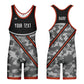 Custom Men Women Camouflage Sports Wrestling Singlet