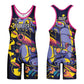 Custom Men Women Cartoon Sports Wrestling Singlet