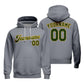 Custom Solid Color Unisex Hoodies Football Sweatshirt