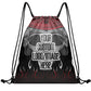 Custom Backpack Drawstring Bags Sublimation Printed Logo Text Team