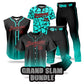 Custom Men Youth Baseball Jersey Sweatsuits 5 Piece