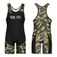 Custom Men Women Camouflage Sports Wrestling Singlet