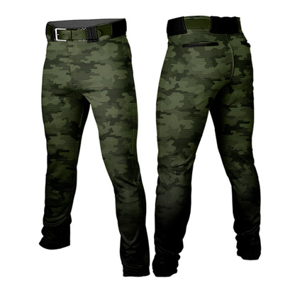 Custom Men Youth Camouflage Baseball Pants Casual Trousers