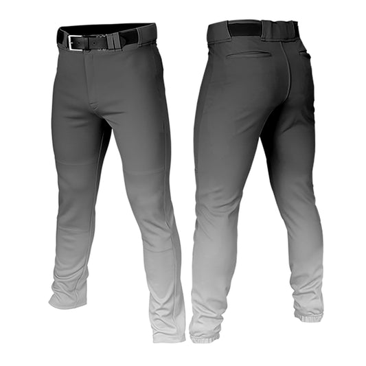 Custom Men Youth Gradient Baseball Pants Casual Sportswear