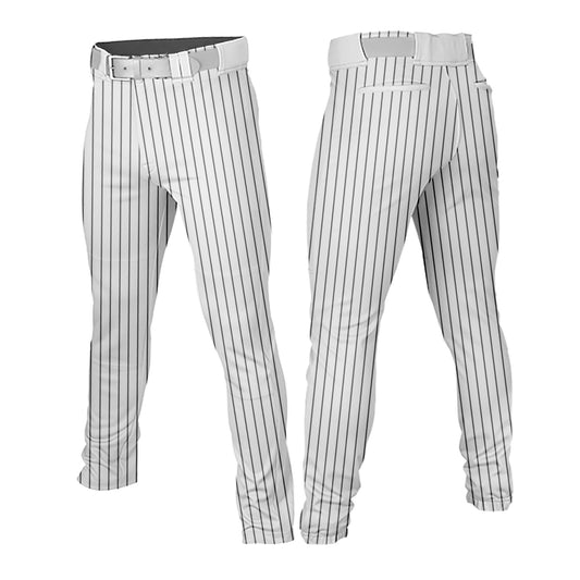 Custom Men Striped Baseball Pants Breathable Trousers for Kids