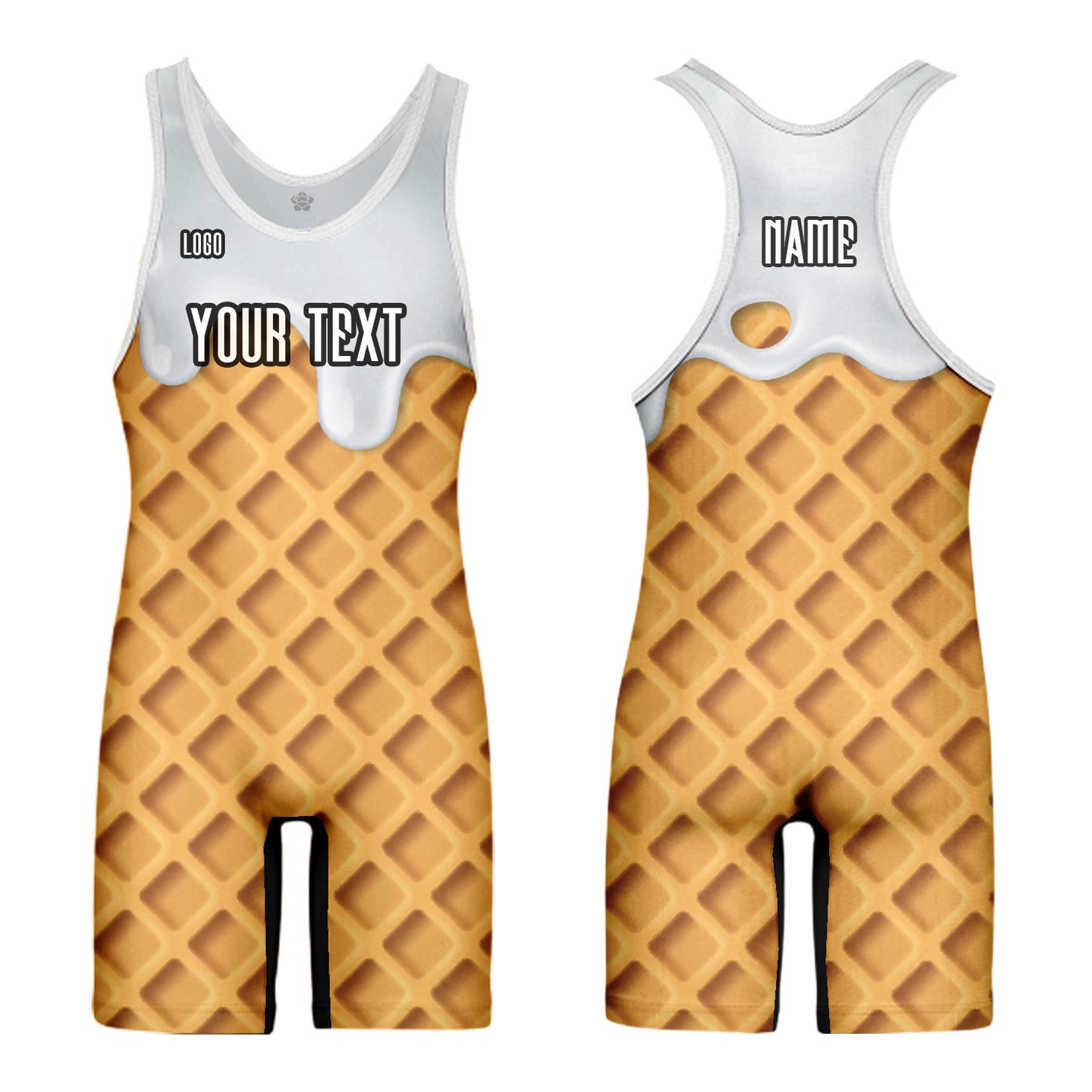 Custom Men Women Funny Athletic Wrestling Singlet