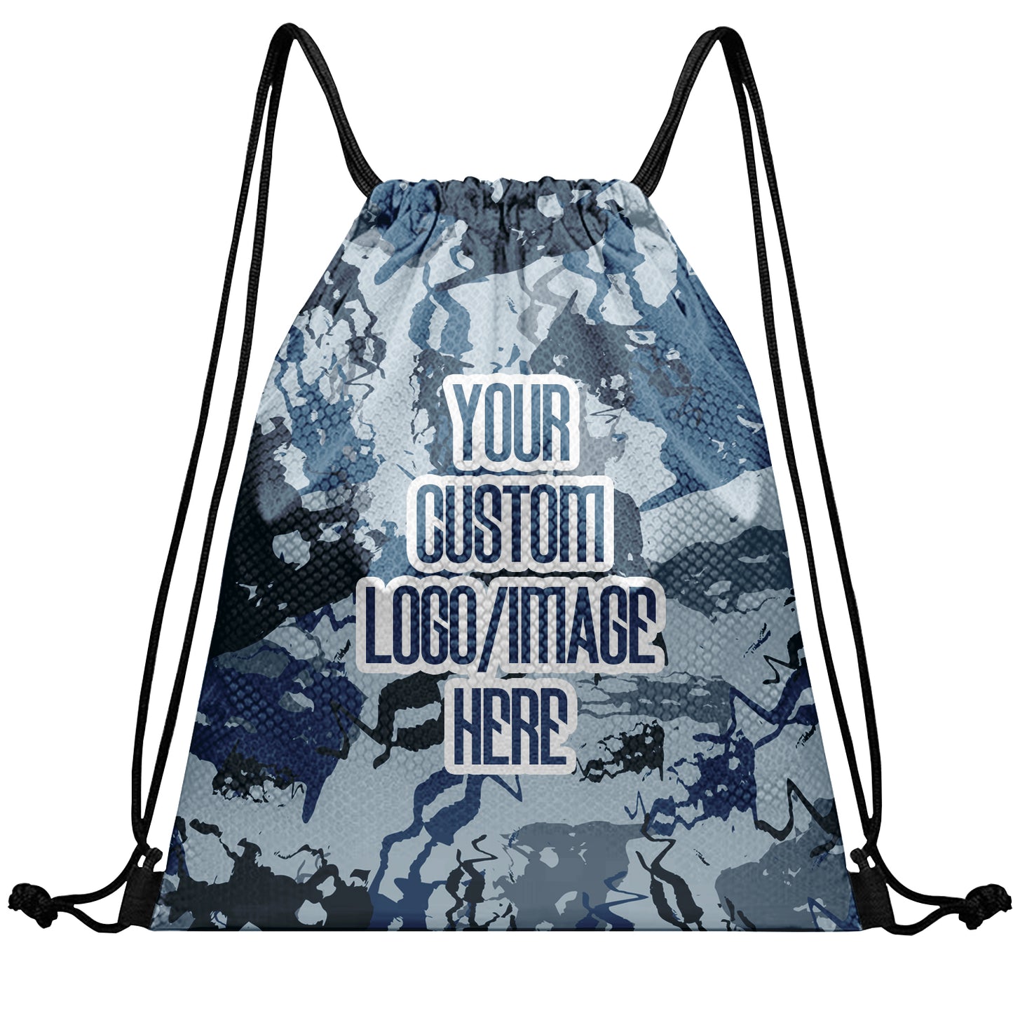 Camouflage Ready Sackpack Custom Drawstring Backpack for Team