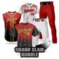 Custom Men Youth Baseball Jersey Sweatsuits 5 Piece