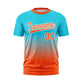 Custom Gradient Crew Neck Baseball Jerseys Sportswear Shirt