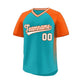 Custom Men Women V Neck Baseball Shirts Team Uniforms