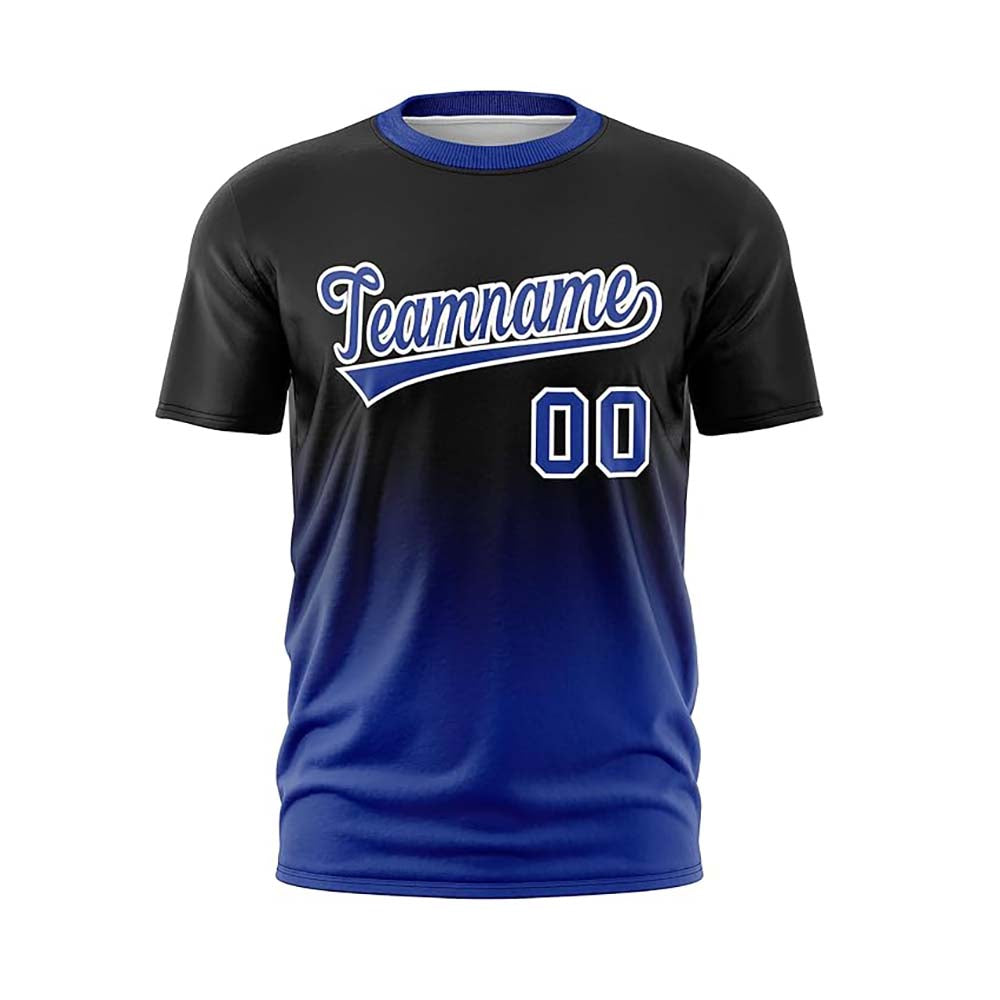 Custom Gradient Crew Neck Baseball Jerseys Sportswear Shirt