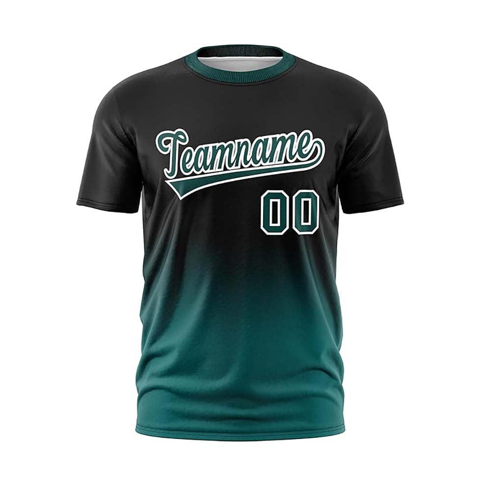 Custom Gradient Crew Neck Baseball Jerseys Sportswear Shirt