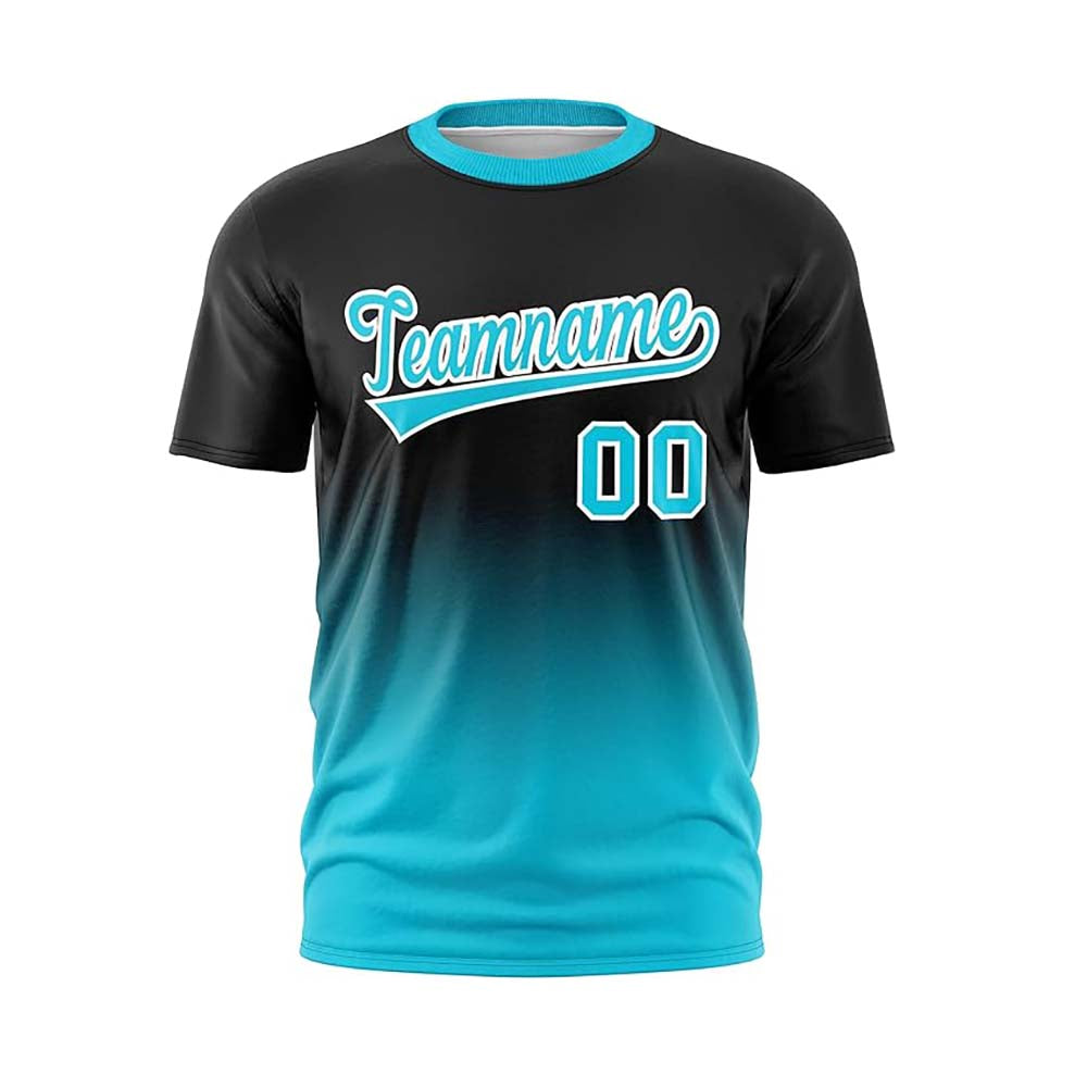 Custom Gradient Crew Neck Baseball Jerseys Sportswear Shirt