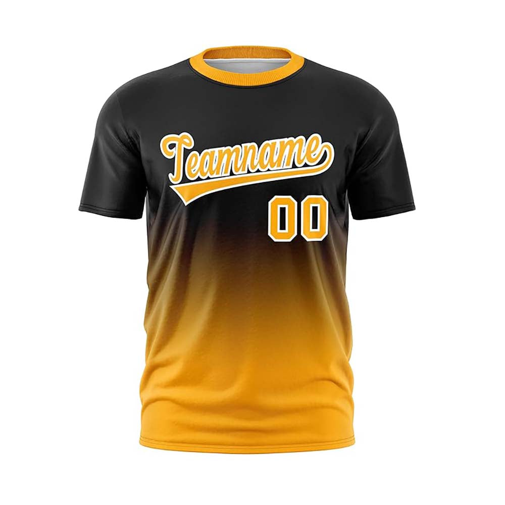 Custom Gradient Crew Neck Baseball Jerseys Sportswear Shirt