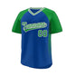 Custom Men Women V Neck Baseball Shirts Team Uniforms