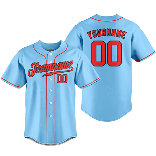 Custom Baseball Jersey Personalized Button Down Shirts