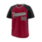 Custom Men Women V Neck Baseball Shirts Team Uniforms