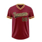 Personalized Men Baseball Jersey Shirt Breathable Uniforms
