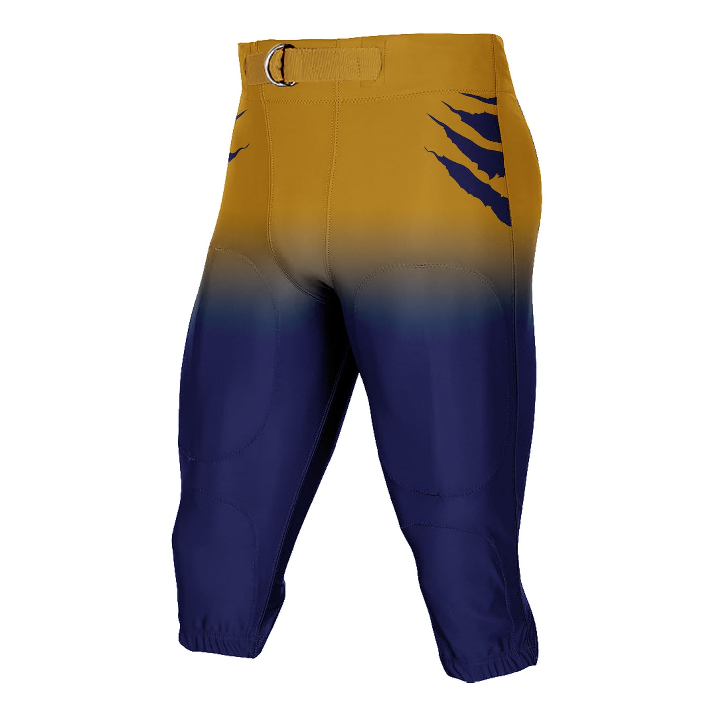 Custom Men Youth Gradient Football Pants with Belt