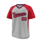 Custom Men Women V Neck Baseball Shirts Team Uniforms