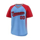 Custom Men Women V Neck Baseball Shirts Team Uniforms
