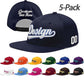 Custom Men Women Embroidery Baseball Hat Wholesale Sun Cap 5 Pack