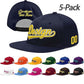 Custom Men Women Embroidery Baseball Hat Wholesale Sun Cap 5 Pack