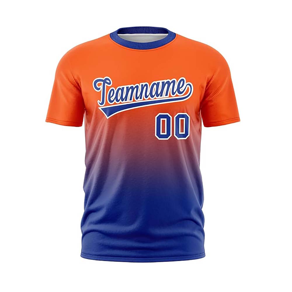 Custom Men Youth Baseball Team Shirts Gradient Sportswear