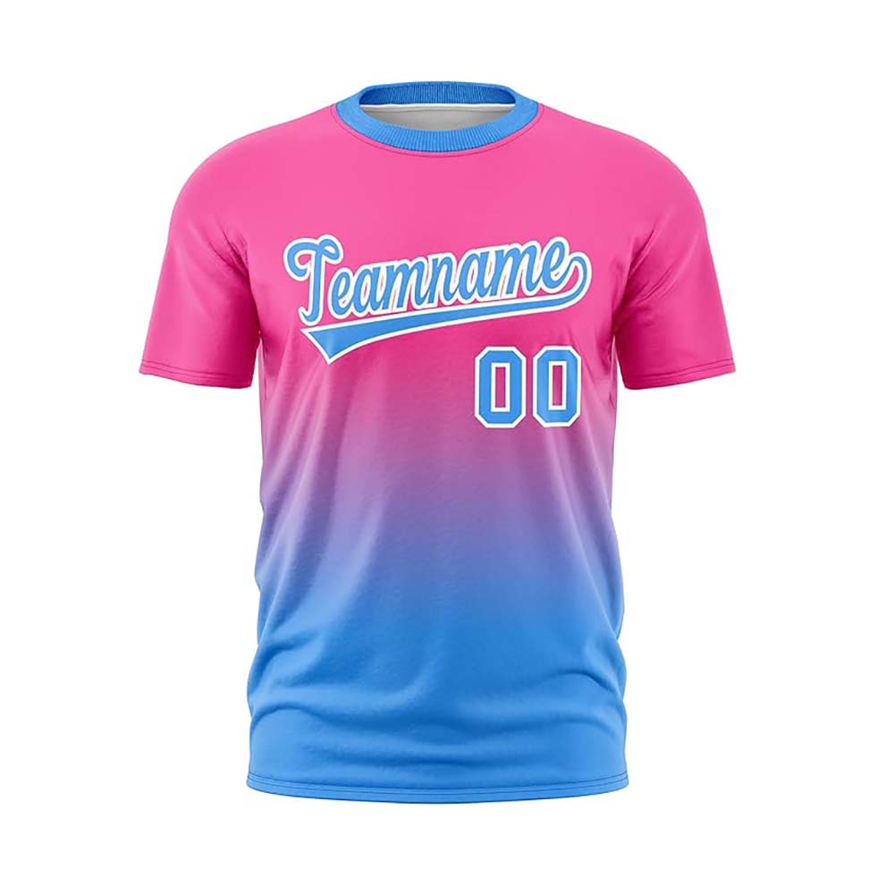 Custom Men Youth Baseball Team Shirts Gradient Sportswear