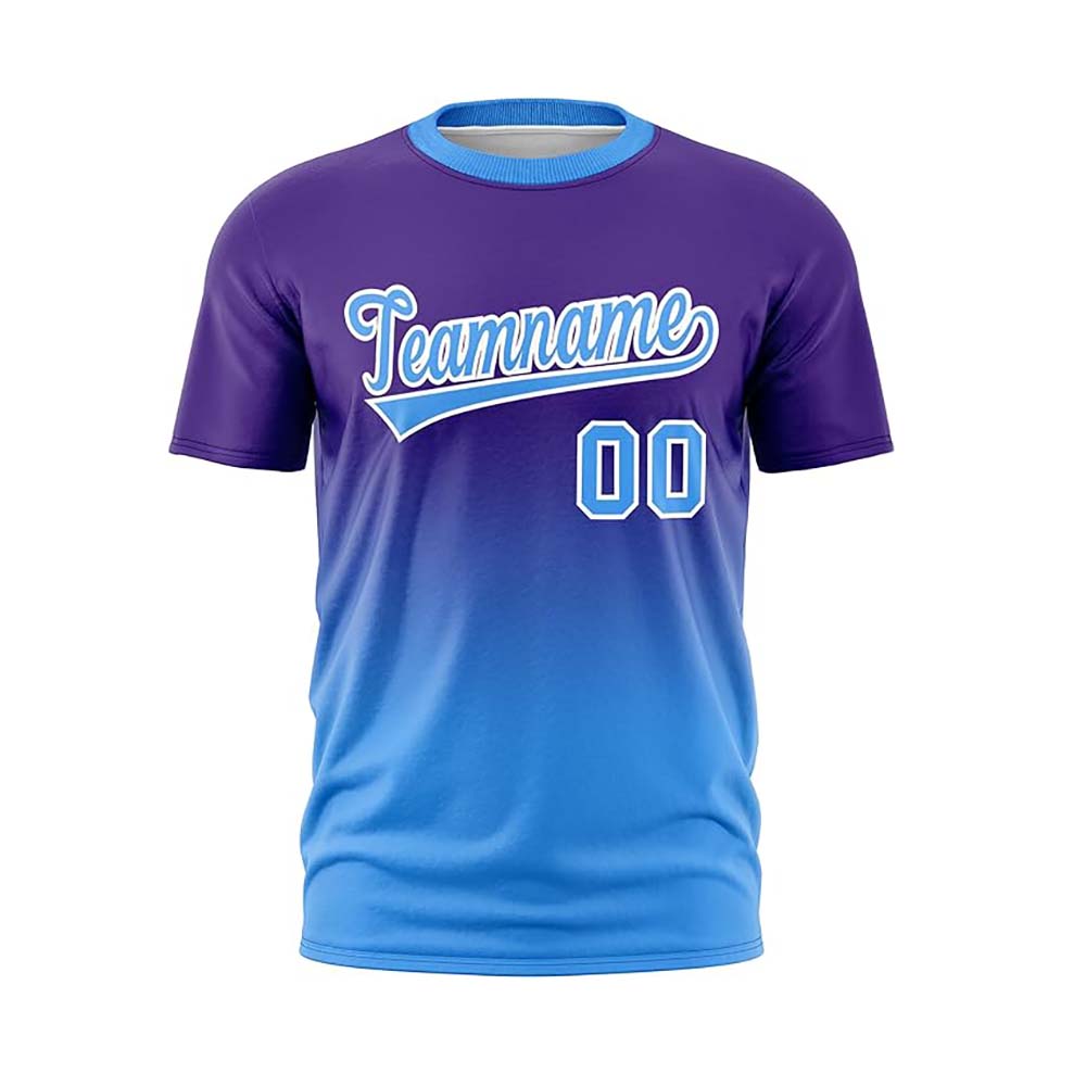 Custom Men Youth Baseball Team Shirts Gradient Sportswear