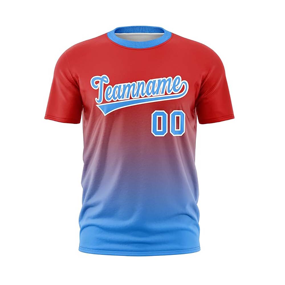 Custom Men Youth Baseball Team Shirts Gradient Sportswear