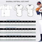 Custom Men Youth Baseball Jersey Sweatsuits 5 Piece