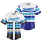 Custom Men Baseball Jersey Short Sleeve Shirts 2 Set