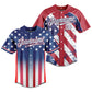 Custom Men Baseball Jersey Short Sleeve Shirts 2 Set