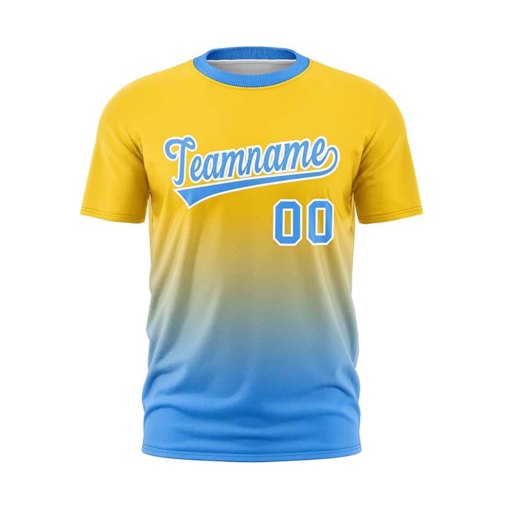 Custom Men Youth Baseball Team Shirts Gradient Sportswear