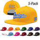 Custom Men Women Embroidery Baseball Hat Wholesale Sun Cap 5 Pack