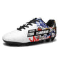 Custom Gradient Soccer Cleats Sports Shoes for Kids Adults